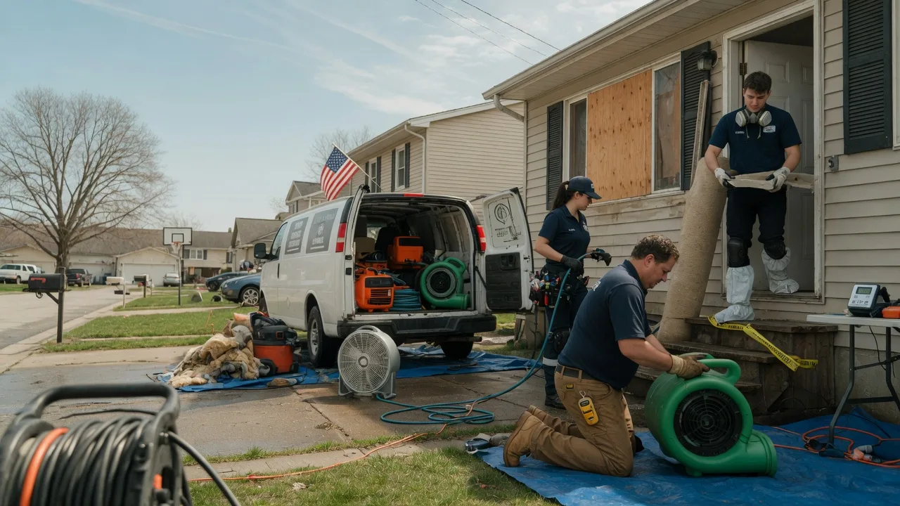 Water Damage Restoration in Oakland, TN near me
